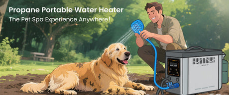 From Muddy Paws to Spa Days: The Portable Propane Water Heater Pet Owners Have Been Waiting For