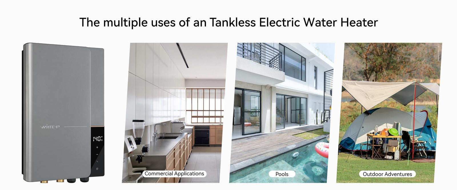 Beyond the Bathroom: Unique Uses for Wintemp Tankless Electric Water Heaters