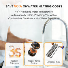 WM15 Smart Tankless Electric Water Heater