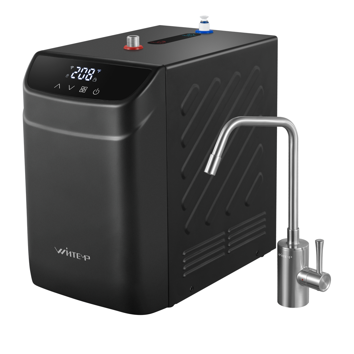 WINTEMP 2-in-1 Boiling Water Dispenser – 98°C Instant Hot Water with Child Lock & Dual Faucet Options